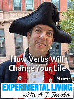 The author would like to propose that verbing has its advantages. Yes, he used the word verb as a verb. And according to the dictionary, he's allowed to do so. A couple of years ago, the official Scrabble dictionary added ''verb'' as a verb. It means to turn a noun into a verb. The Collins English Dictionary goes further and says the verb '''verbifying'' is acceptable. The practice has been around for centuries. Shakespeare turned the word ''elbow'' into a verb, and did the same to many other nouns. 
